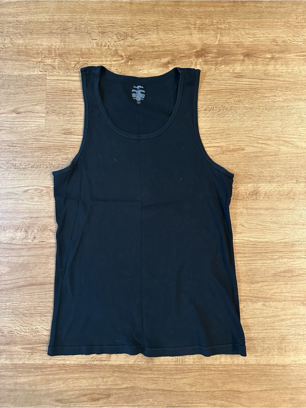 Goodfellow black one piece tank top